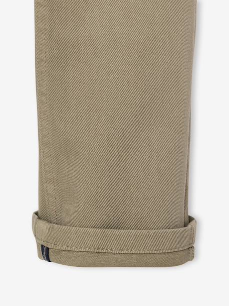 Easy-to-put-on fluid trousers for boys medium blue+night blue+sage green+terracotta 