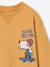 Long-sleeved T-shirt with slogan print for boys anthracite+pistachio+yellow 