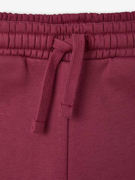 Sweatshirt and joggers set for girls plum 