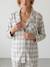 Maternity and nursing pyjamas dusky pink 