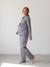 Maternity pyjamas and nursing sage green 