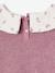 2-in-1 jumper for girls lilac+navy blue+tomato red 