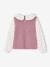 2-in-1 jumper for girls lilac+navy blue+tomato red 