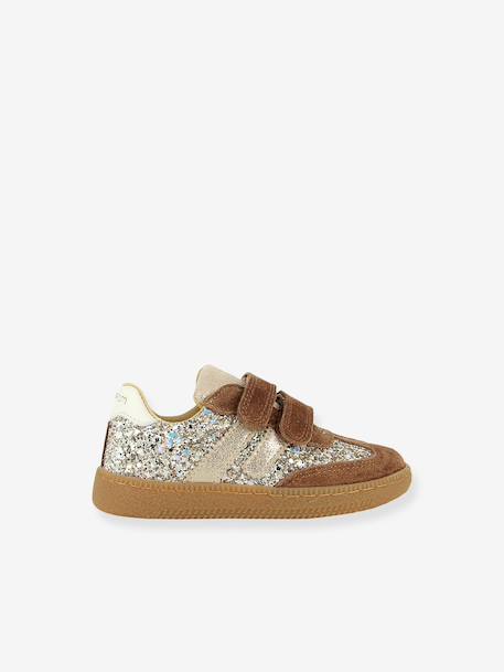 Yuzu Lo touch-fastening trainers SHOOPOM camel+navy blue 
