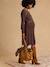ENVIE DE FRAISE maternity knitted dress black+chocolate 