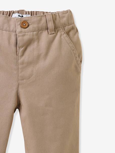 Twill trousers CYRILLUS brown 