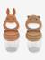 Pack of 2 baby food feeders KONGES beige 