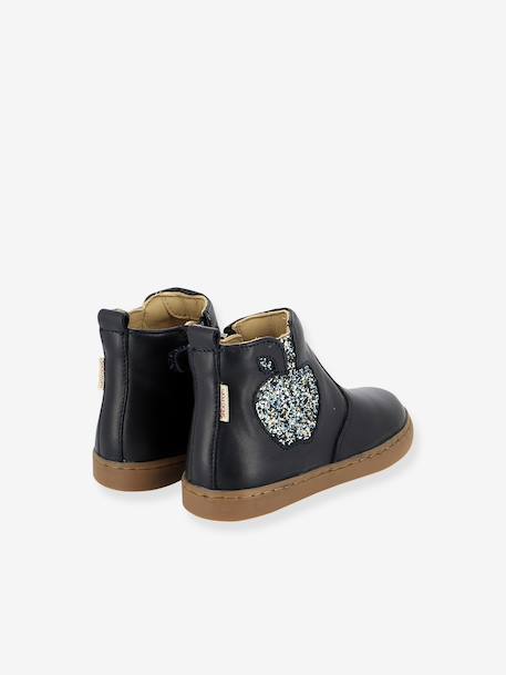 Play New Apple ankle boots SHOO POM navy blue 