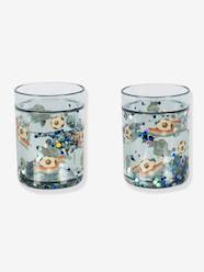 -Pack of 2 glitter tumblers KONGES SLOJD