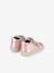 Berlingot ankle boots rose 