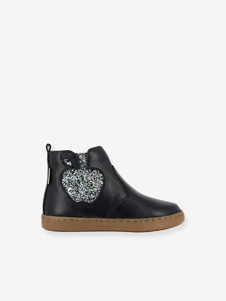 Play New Apple ankle boots SHOO POM navy blue 