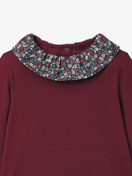 Pierrot long-sleeved T-shirt by CYRILLUS red 