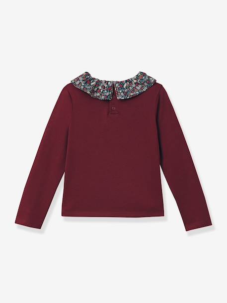 Pierrot long-sleeved T-shirt by CYRILLUS red 