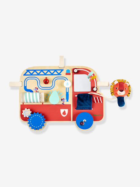 Fire engine activity panel LILLIPUTIENS multicoloured 