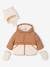 Puffer jacket with hat and mittens for baby boys hazel 