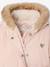 Parka + lightweight jacket 3-in-1 for babies olive+rosy 