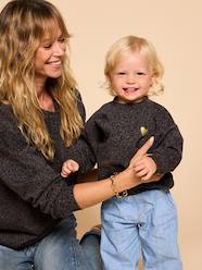 Maternity-Knitwear-Leopard Sweatshirt for Baby & Mum, Capsule Collection by ENVIE DE FRAISE 