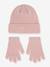 Hat and gloves set by LEVI'S rose 