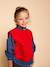 Sleeveless jumper for girls red 
