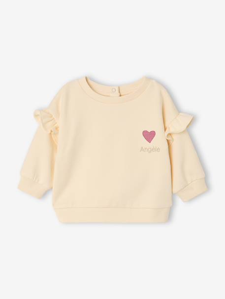 Sweatshirt and leggings set for baby girls raspberry pink 