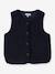 Sherpa gilet by CYRILLUS navy blue 