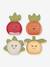 Dooballs - Set of 4 Soft Animal Balls - BABYTOLOVE multicolor+multicoloured+Orange 