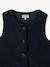 Sherpa gilet by CYRILLUS navy blue 