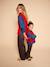 Maternity wide-leg trousers chocolate 