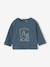 Long-sleeved T-shirt for baby boys peacock blue 