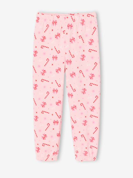 Barbie Christmas pyjamas for girls powder pink 