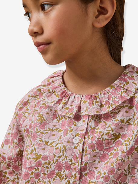Poppy blouse by CYRILLUS rose 