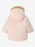 Parka + lightweight jacket 3-in-1 for babies olive+rosy 