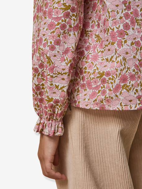 Poppy blouse by CYRILLUS rose 