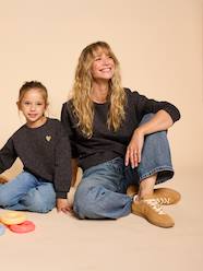 -Leopard Print Sweatshirt For Women, Capsule Collection For Mothers & Daughters ENVIE DE FRAISE 
