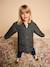 Reversible parka for kids khaki 