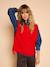 Sleeveless maternity jumper ENVIE DE FRAISE marl beige+red 