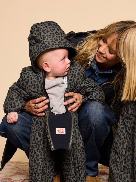 Reversible snowsuit khaki 