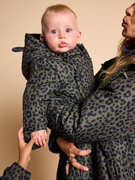 Reversible snowsuit khaki 