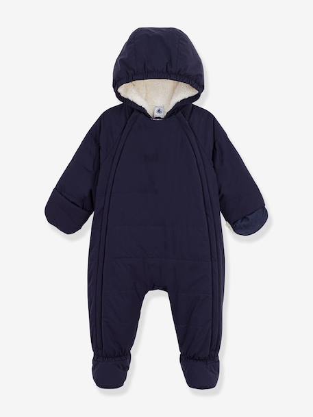 Baby snowsuit by PETIT BATEAU navy blue 