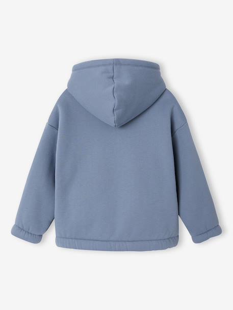 Hooded sweatshirt for boys medium blue 