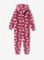 Unicorn pyjama all-in-one for girls mauve 