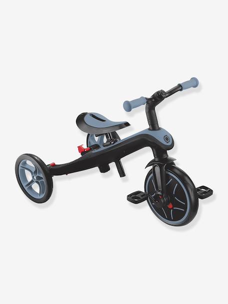 4-in-2 adjustable tricycle Explorer V3 by GLOBBER beige+blue+green+rose 