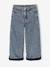 Wide-leg jeans for girls medium blue 
