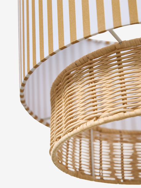 Two-material lampshade caramel 