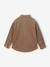 Corduroy long-sleeved shirt for boys taupe 