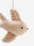 Wooden and rattan musical mobile beige 
