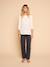 Maternity mom jeans denim grey 