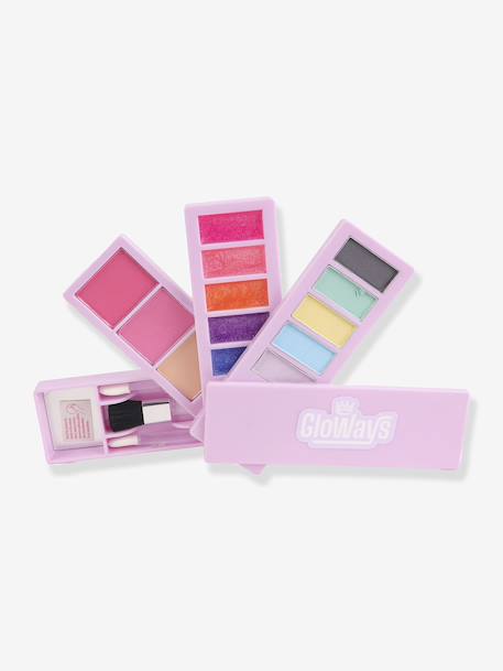 Gloways 4-tier makeup case rose 