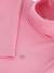 Roll neck top for kids by PETIT BATEAU rose 