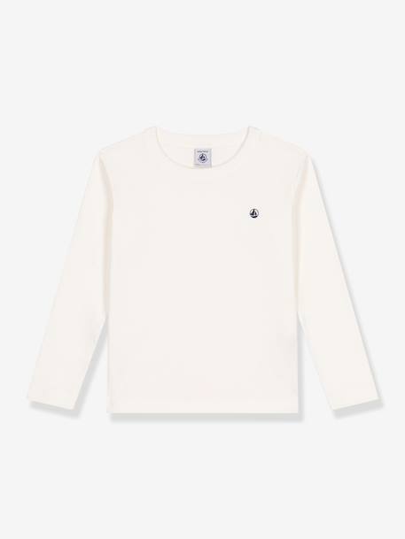 Long-sleeved T-shirt by PETIT BATEAU white 